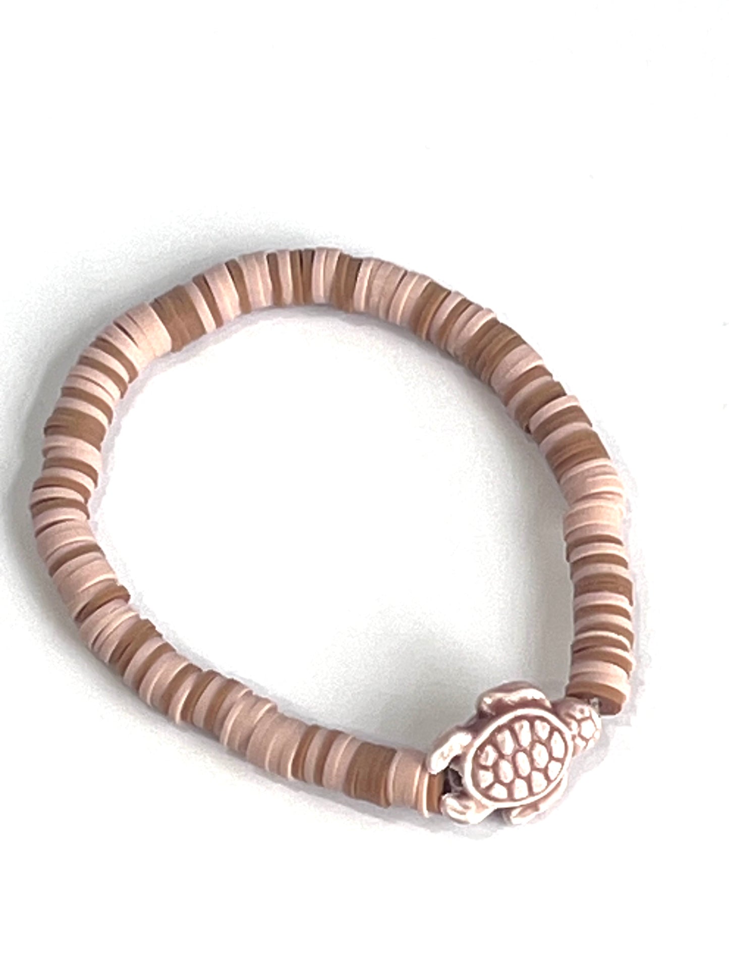 Earthy Turtle Stretch Bracelet