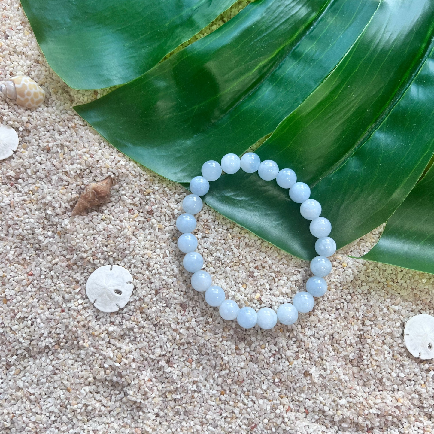 Gentle Sky Blue Gemstone Bracelet