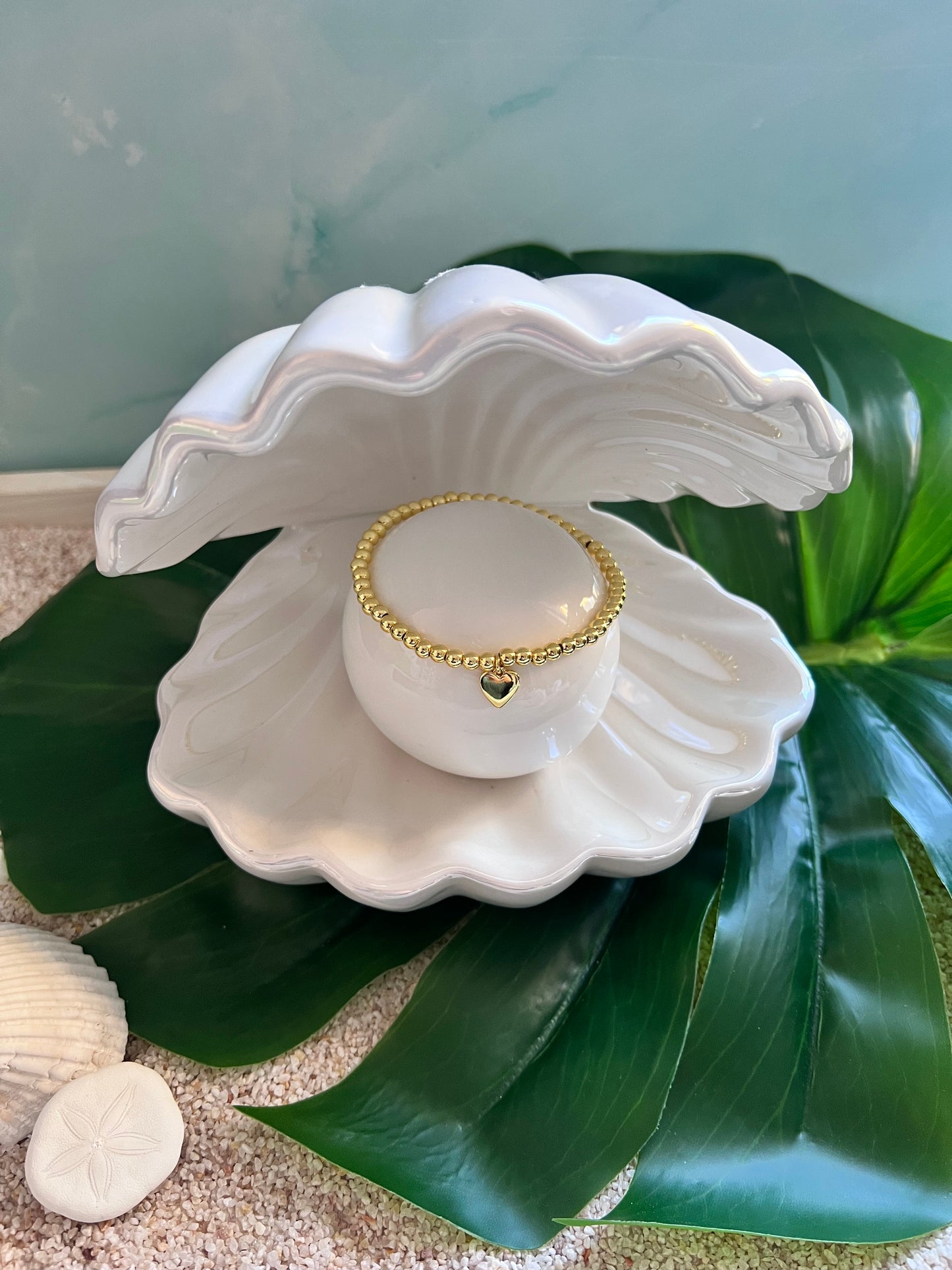 Golden Heart Breeze Bracelet