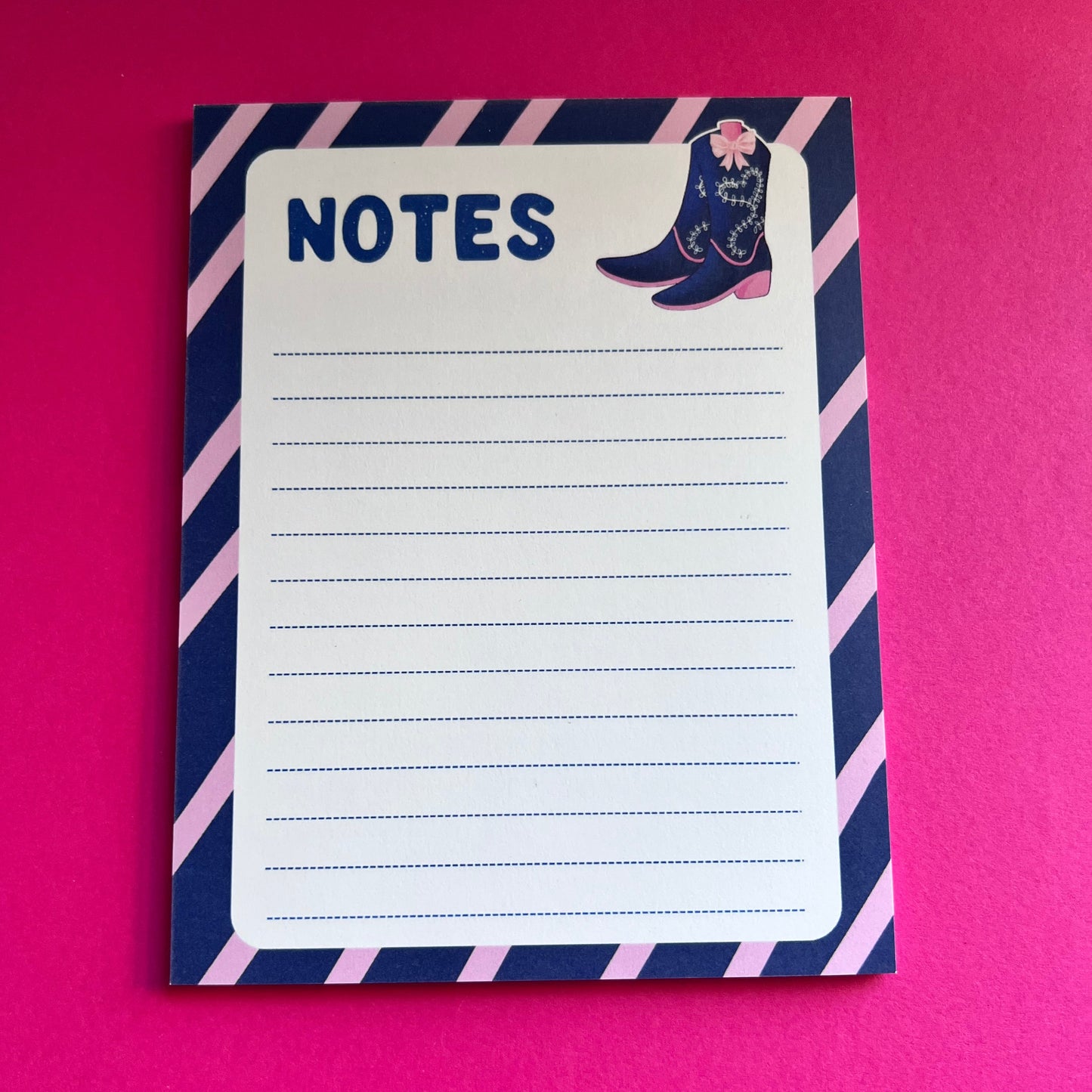 Giddy Up Lined Notepad