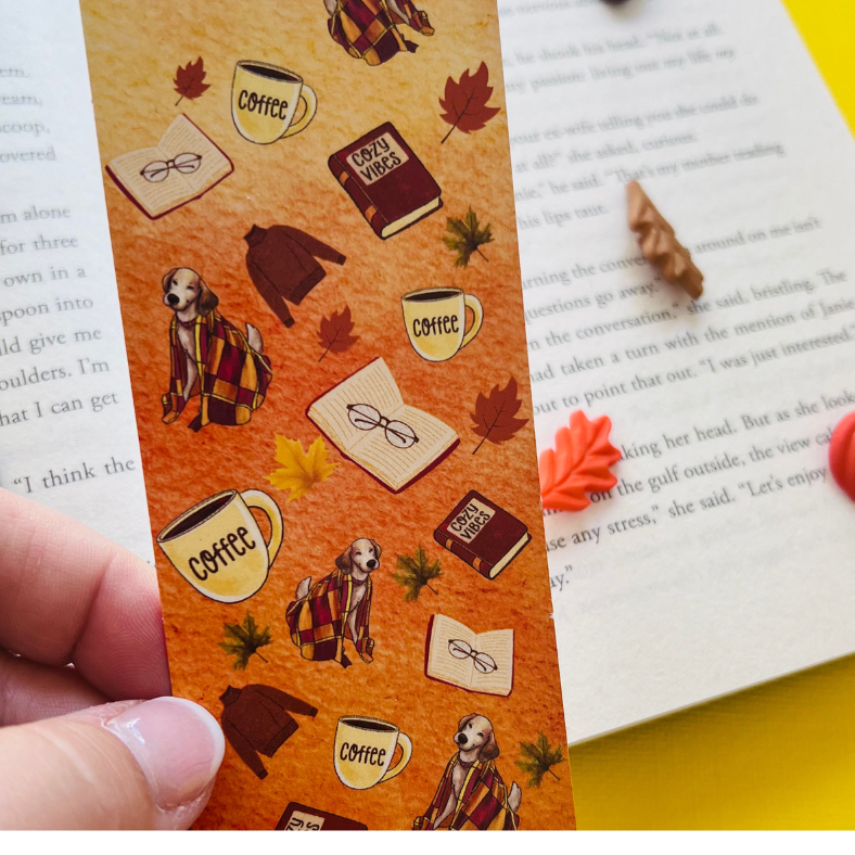 COZY VIBES BOOKMARK