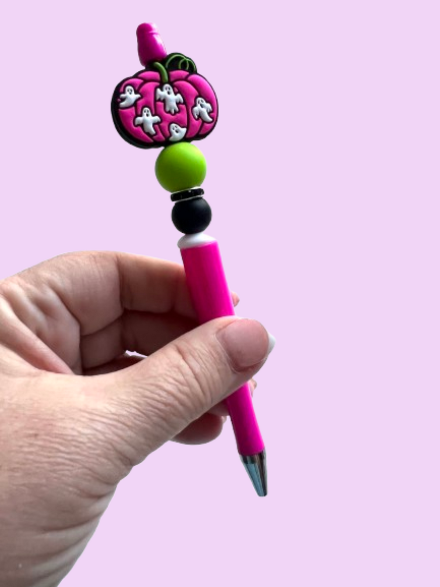 Halloween Ghost Pumpkin Charm Pen