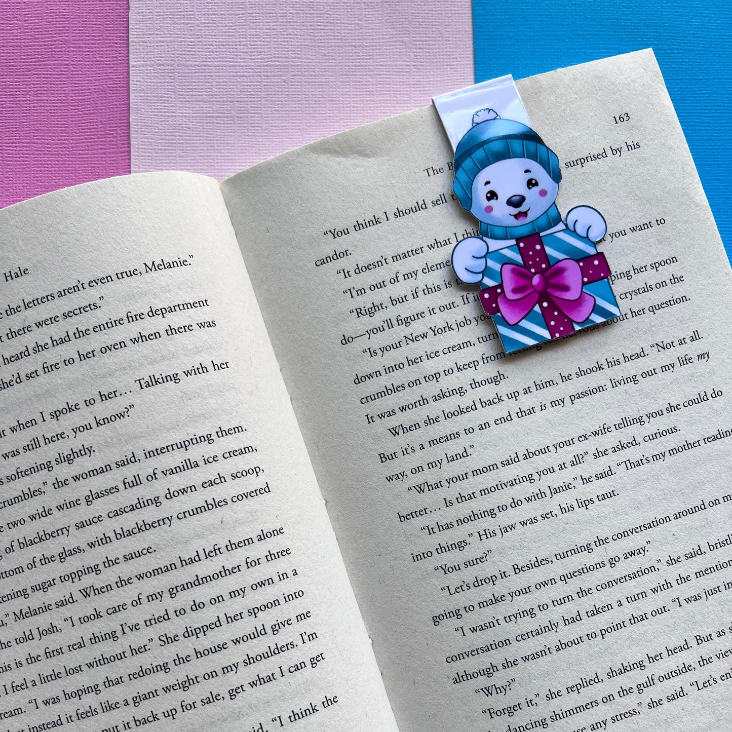 Bear Magnetic Bookmark