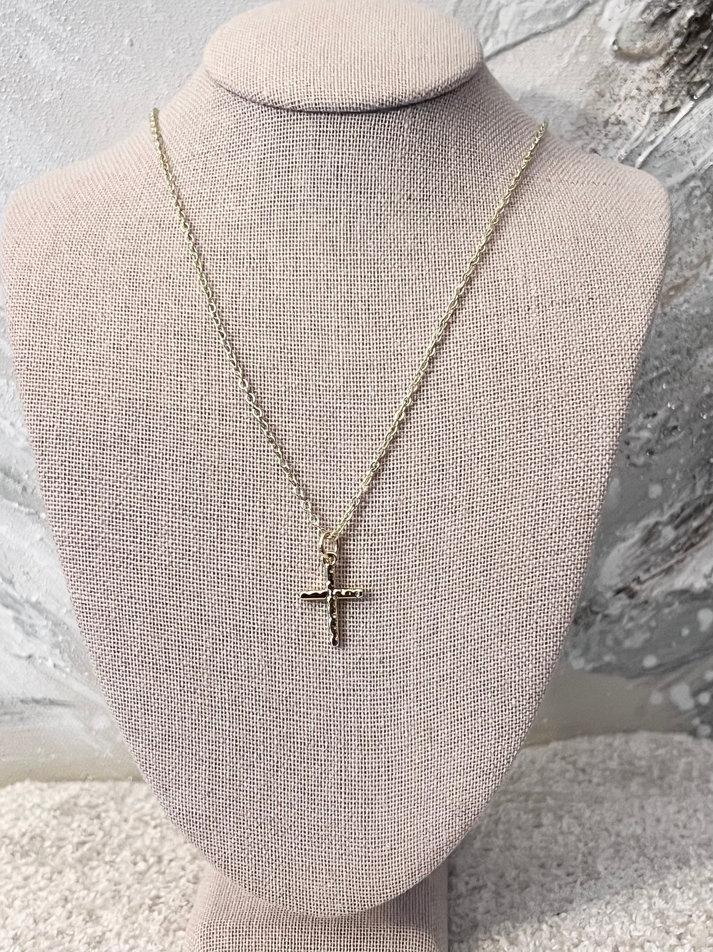 A Gift of Grace: Gold Plated Crucifix Pendant