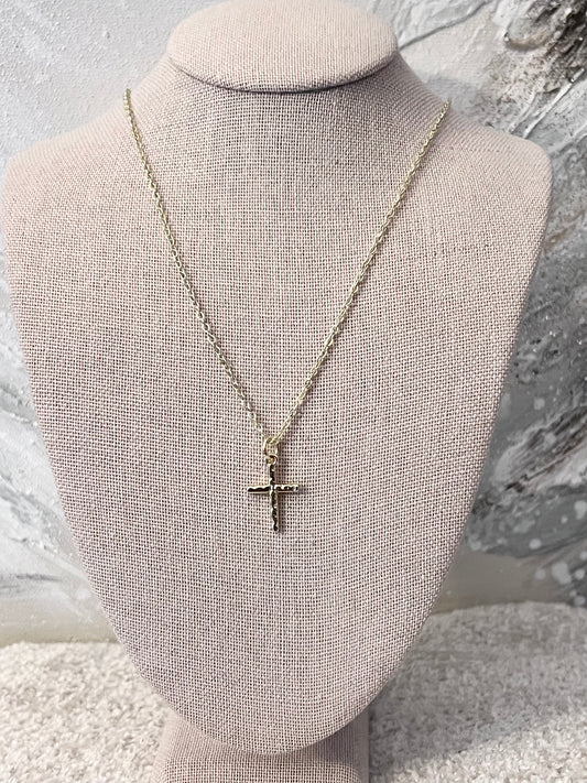 A Gift of Grace: Gold Plated Crucifix Pendant