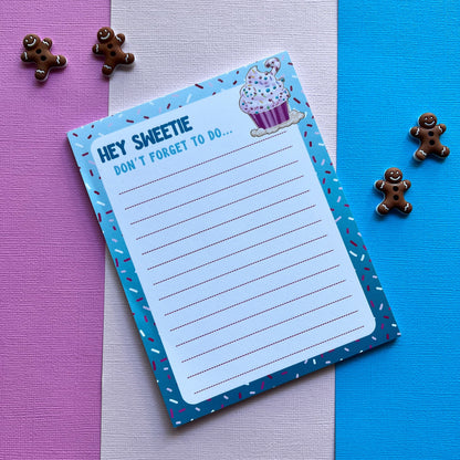 Holiday Cupcake Notepad