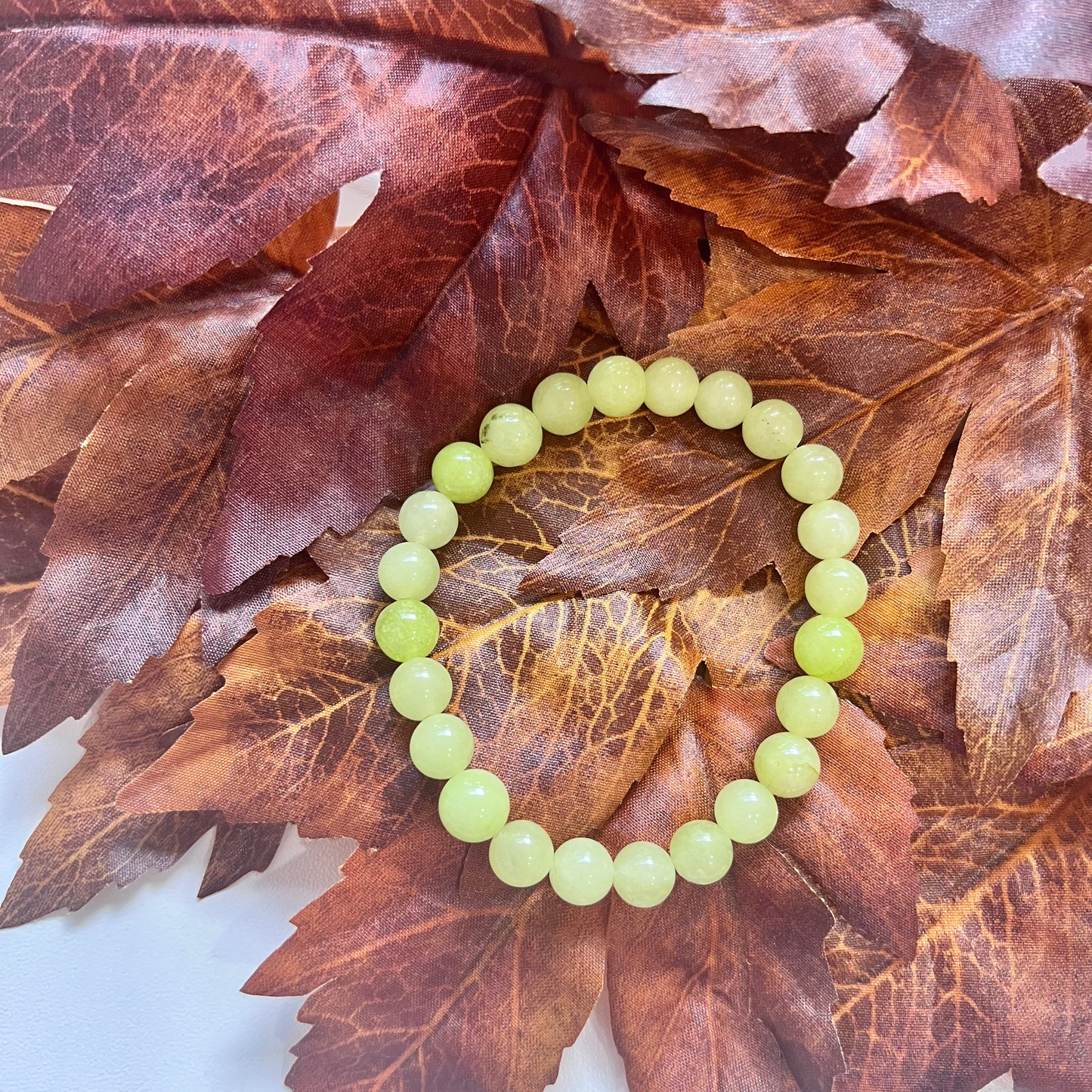 Lively Lemon Jade Gemstone Bracelet
