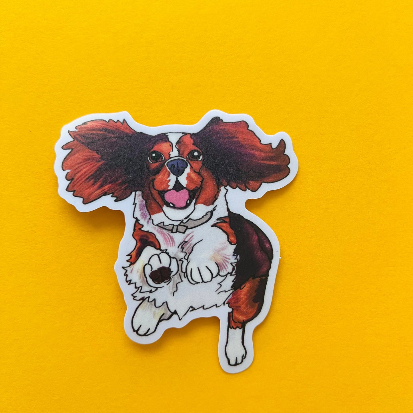 FUN FALL PUPPY STICKER