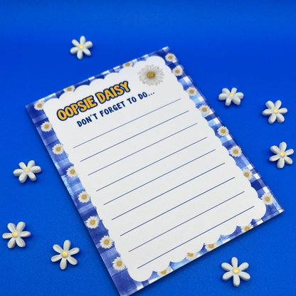 Oopsie Daisy Notepad