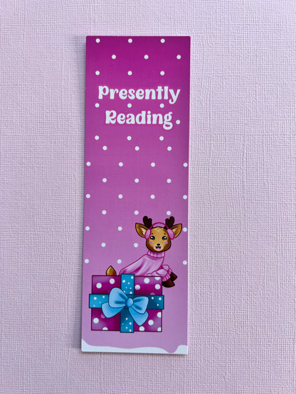 Tiff and The Gift Holiday Bookmark