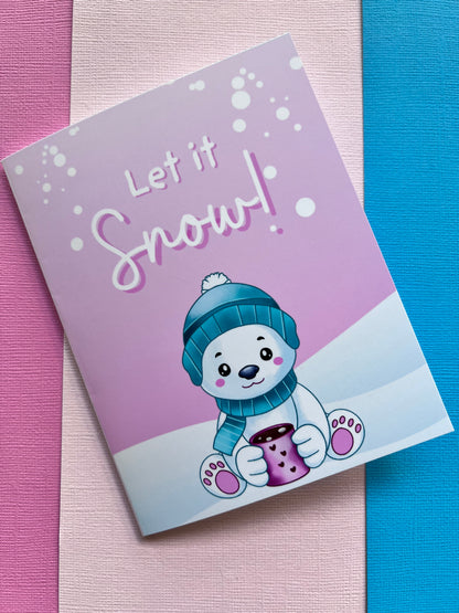 Snowy Bear Greeting Card