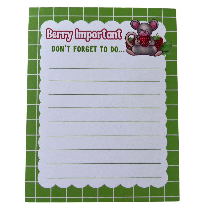 Berry Important Notepad