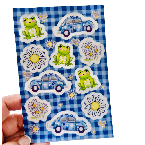 Daisy Collection Sticker Sheet