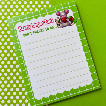 Berry Important Notepad