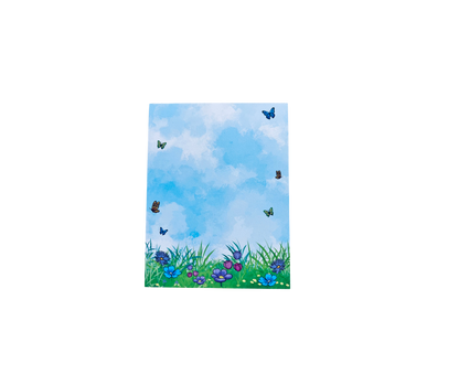 In the Garden Notepad – Butterfly & Floral Cover